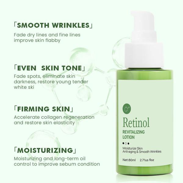 Facial Soothing Face Cream Moisturizing  Face Moisturizer With Retinol Whitening Toner Lotion