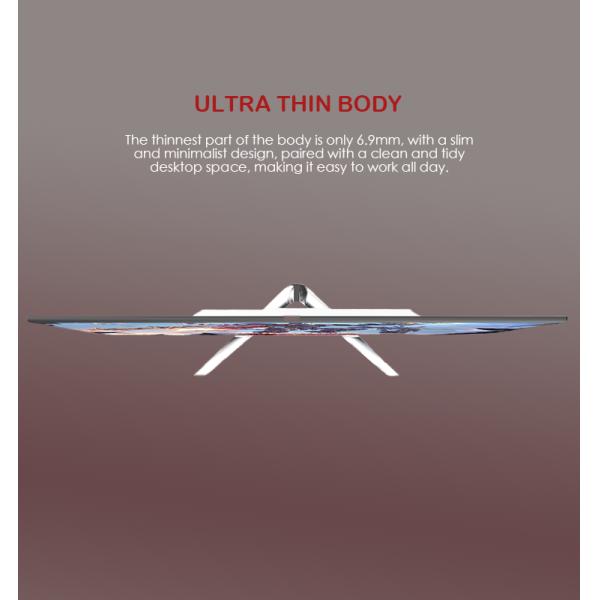 2K 24 Inch LED Gaming Monitor White Color 180Hz Refresh Rate AMD Freesync Monitor