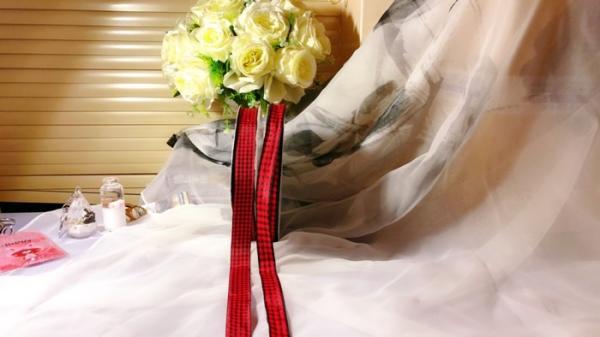 3/8 Inch Woven Plaid Grosgrain Ribbon For Gift Box Wrapping