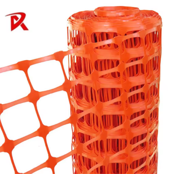 100% HDPE Orange Mesh Net Red High-visibility Road Barrier Safety Fence for Traffic Control and Road Construction Zones
