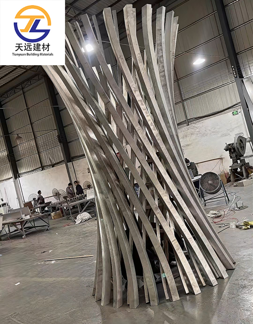 50*100mm white twisted aluminum square tube profiles