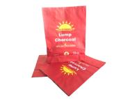 Carbón de leña que empaqueta bolsos del carbón de leña de la barbacoa 5kg de las bolsas de papel de Multiwall