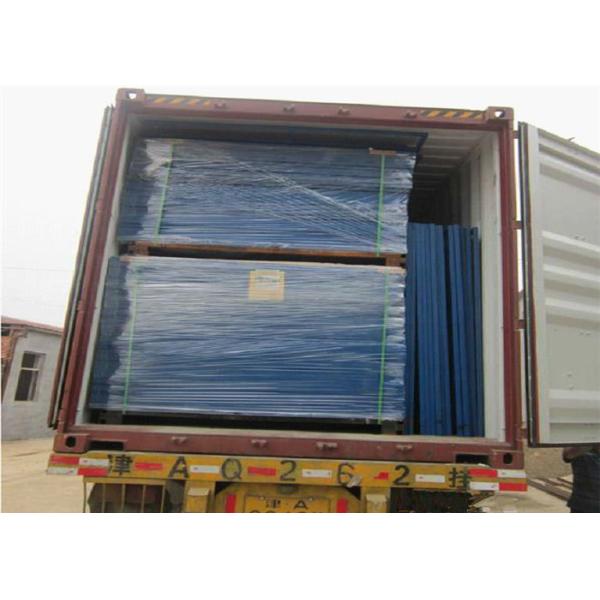 Commercial Galvanized Temporary Fence 3.5mm Dia With 6 Foot Width