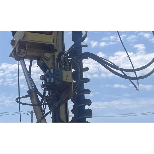 Hydraulic-Powered Excavator-Mounted DTH Drill Rig for Multifunctional Drilling with Max 20m Depth
