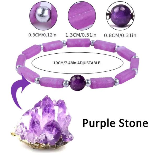 3мм/8мм/13мм прямоугольный бусы лечебный энергетический кристалл драгоценный камень браслет