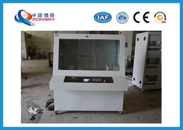 Equipamento de teste bonde de aço inoxidável da resistividade para materiais de isolação contínua