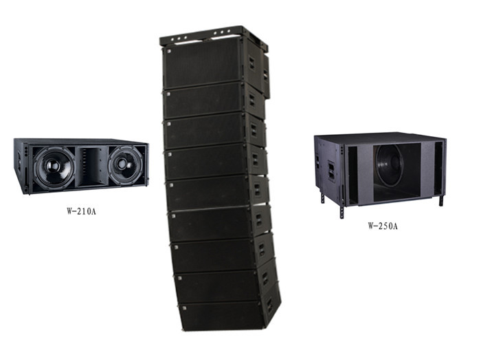 Party Show Active Speaker Box Line Array System With 15 Inch Subwoofer