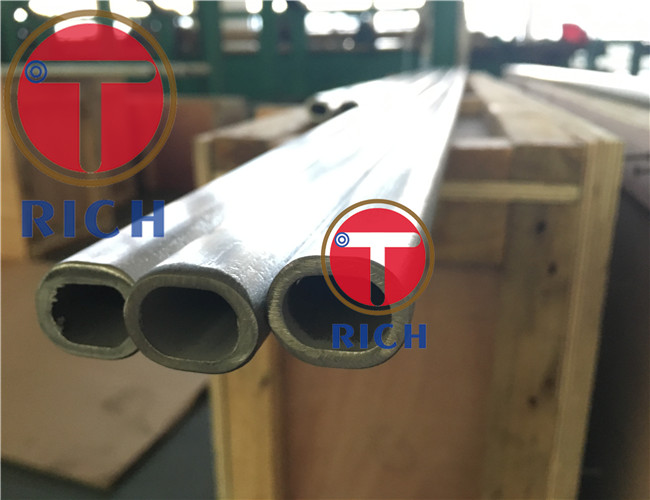 Stainless Special Elliptical Steel Tubing Tp409 Welded Seamless For Auto Industries