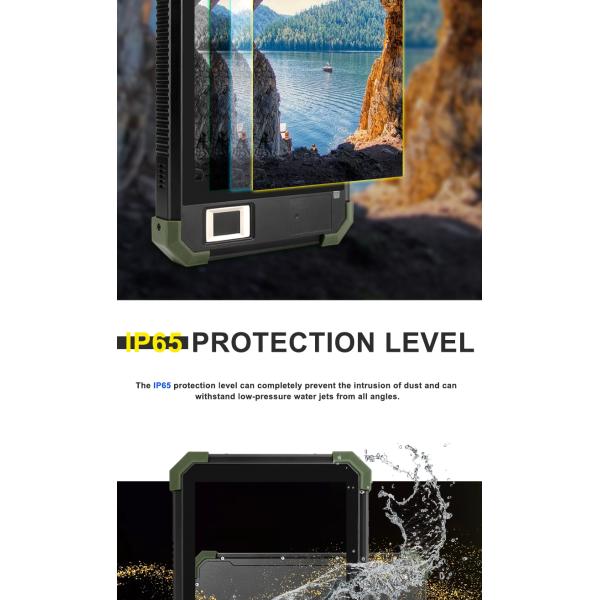 8 дюймовый RK3399 Промышленный прочный планшетный ПК IP65 водонепроницаемый