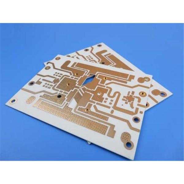 PCB Rogers 32mil RO4003C ENIG через заполненный смолой и покрытый