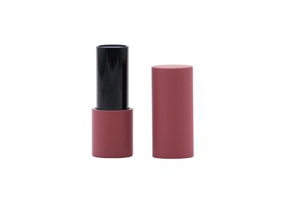 Magnet Connected Lip Balm Tubes Soft Touch Color Spraying Aluminum Lipstick Container