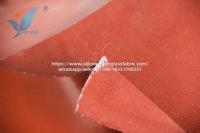 Tissu en fibre de verre imprégné de silicone tissé renforcé avec longueur de fil d'acier 50 m/rouleau Durable