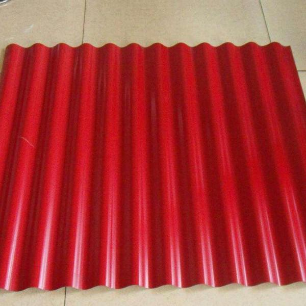 Red Color Coated Steel Roof Sheet PPGI PPGL