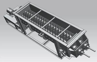Sistema mais seco da pá giratória de SS304 SS316L para a pasta/pasta/lama