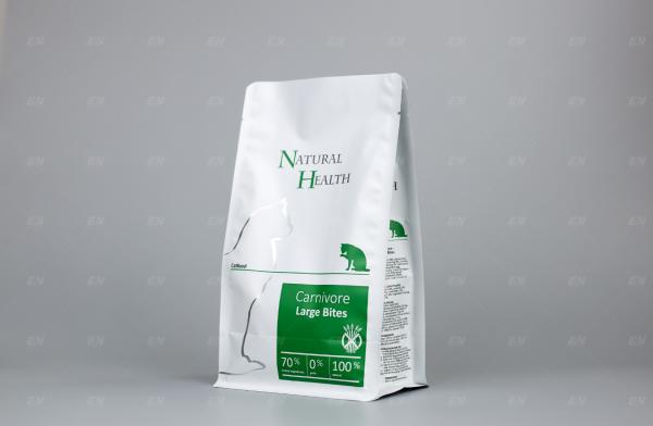 Custom Printing Mylar Bag Flat Bottom Pouch For Daily Food,Coffee Bean Packaging