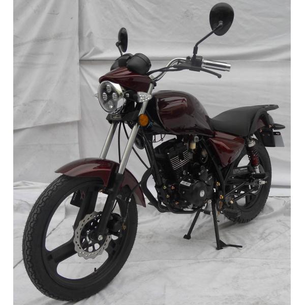 4 Stroke Classic Chopper Motorcycle Air Cool Engine Dark Red Color