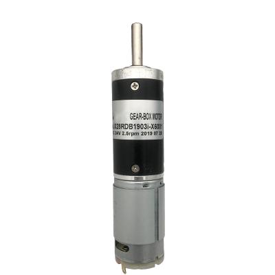 28mm Diameter DC Planetary Geared Motor DC12 24V  Reverse Rotatable