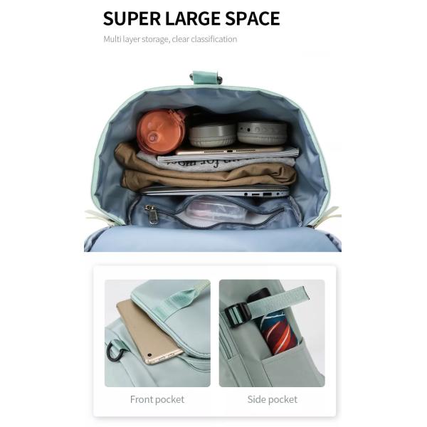 Business Womens Gym Duffel Bags Travel Duffle Bag Shoe Compartment