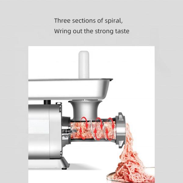 Food Grade Meat Grinding Parts Dough Mixer Meat Grinder with 304 Stainless Steel