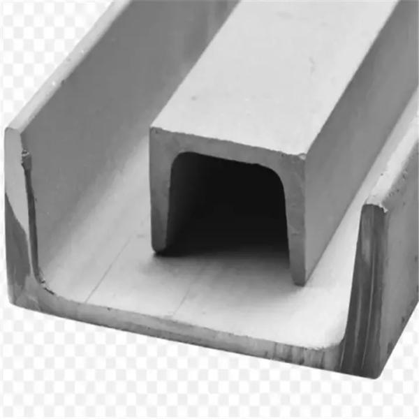 6m Length Vibration  Stainless Steel U Channel Customized Designed CR HR