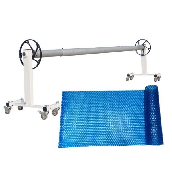 Portable Thermal PE Bubble Plastic Swimming Pool Covers Thickness 400um 500um 600um