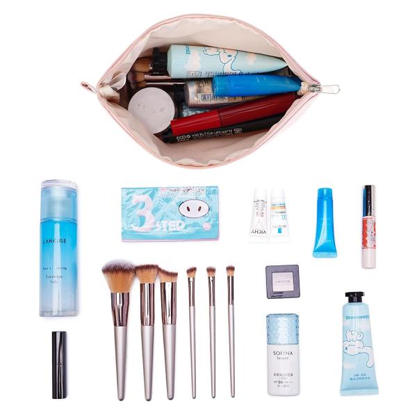 Waterproof Cosmetic Bag Organizer Water Resistant For Women Makeup Purse