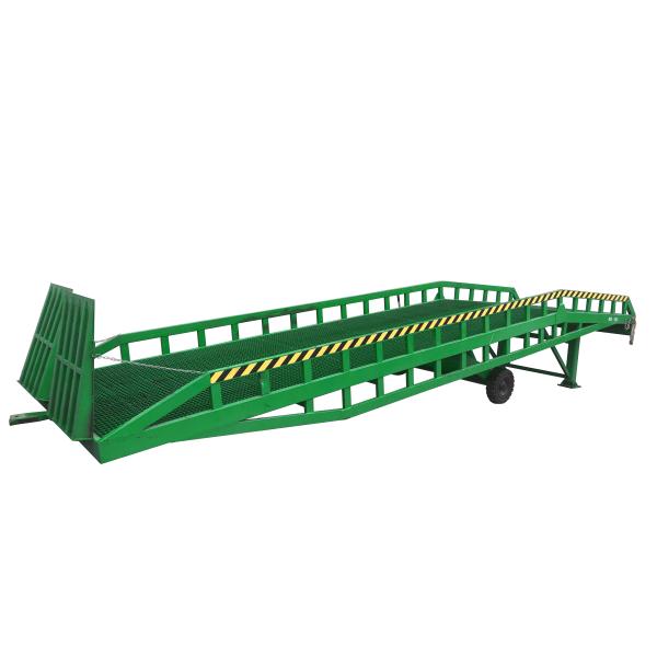 Rampe mobile de yard de récipient résistant réglable pour les cargaisons de chargement