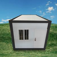 Portable 20ft Flat Pack House for City Living Flatbed Packing Box, Two Story Home Kitchen Office Glass Featured Hotel