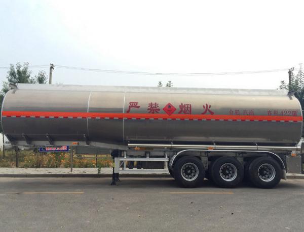Best price 45000 liters palm oil tanker trailer with thermal isolation
