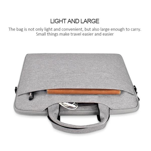 Shock Absorption Fashionable Laptop Bags , Waterproof Laptop Messenger Bag