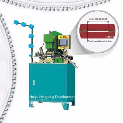 Fully Automatic Metal CNC Gapping And Trimming Machine Auto Metal Zipper