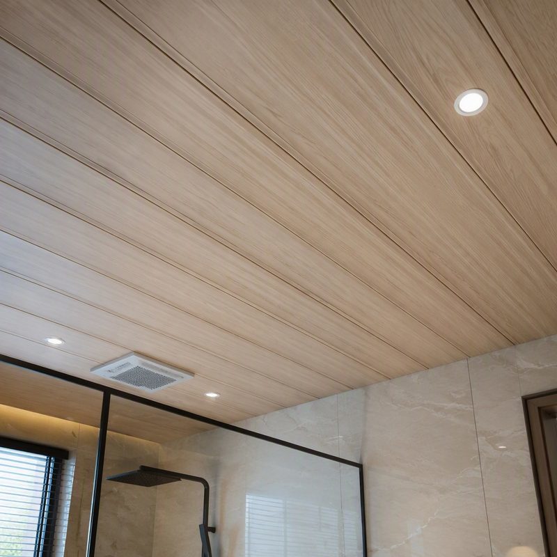 Double Groove Wall Panel 7mm- 8.5mm Seamless Wave Wall Panels Waterproof