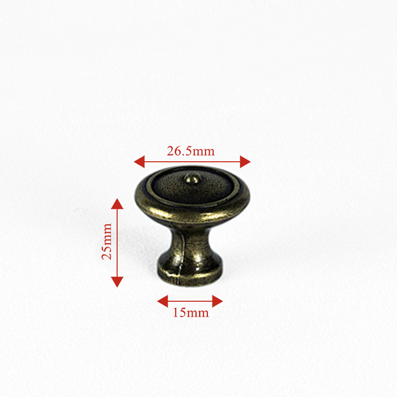 Latest Vintage Bronze Tone Cabinet Pulls Drawer Knob Retro Design Knobs Accessories
