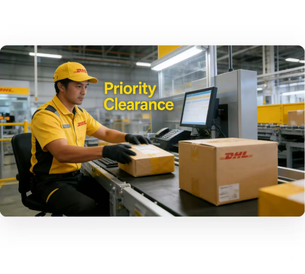 Door To Door DHL Global Express International Shipping With Real Time GPS Tracking