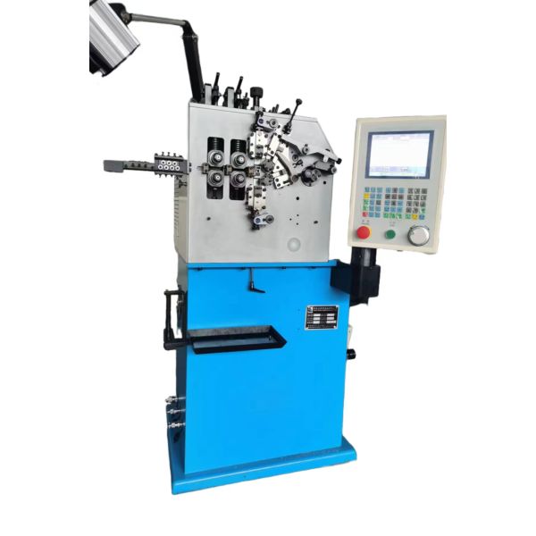 High Precision CNC Compression Spring Making Coiling Machine With Length Sorter