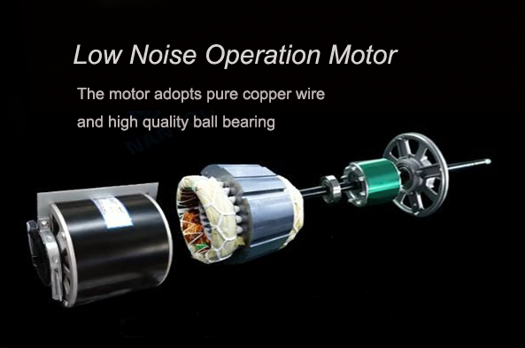 Quiet Wind Wheel 1047CFM 45dB Cross Flow Commercial Door Air Curtain