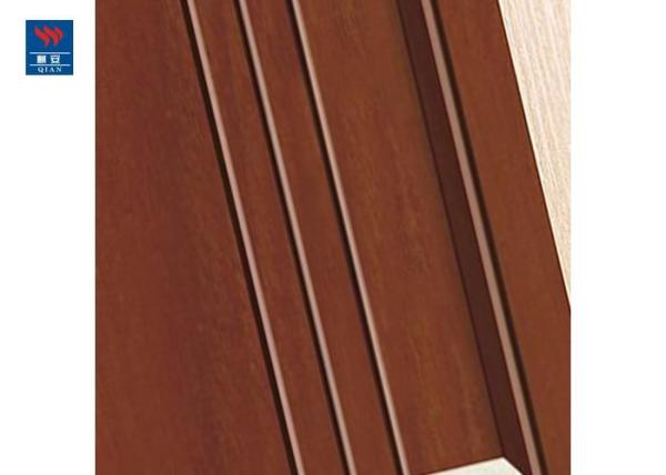 Exterior Solid Board Single Leaf Doors Design Fire Rated Wooden Door