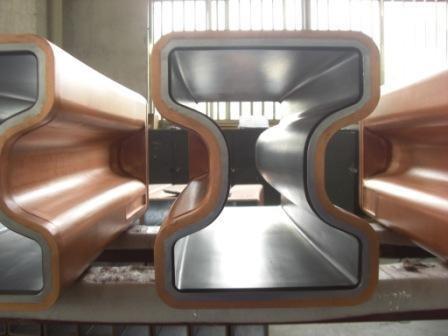 NiFe Nico Coating Copper Tube Pipe Intergrated Type Continuous Casting Machine Tube