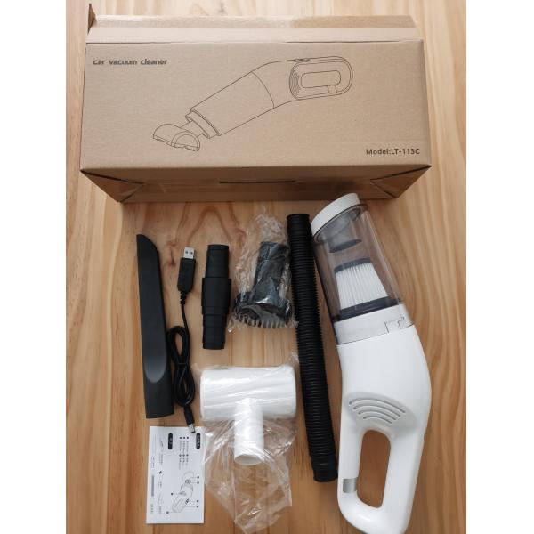 Lightweight Rechargeable Stick Handheld Vacuum Cleaner 51-80AW Suction Power 0.81kg