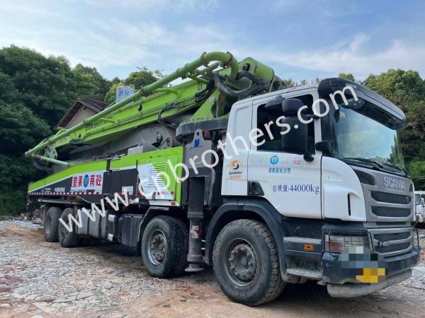 Haute productivité 2018 Zoomlion 56m pompe à béton utilisée