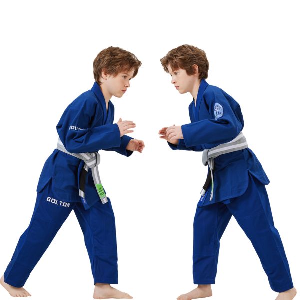 100% Cotton Kids Judo Kimonos with 350gsm Fabric Weight and Custom OEM ODM Service