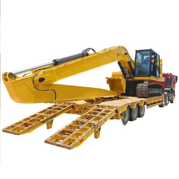 Oman Excavator Long Boom Q345B Q690D Configuration One Linkage For Middle East Market