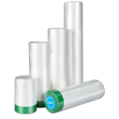 HDPE Pre Taped Masking Film Masking PPF Paint Protection Customized