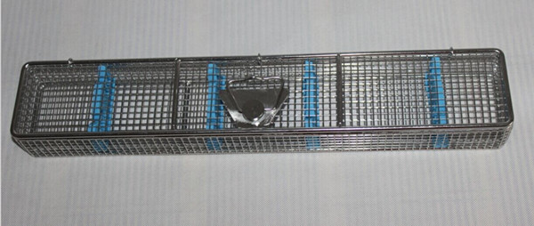 No Welded Joint Endoscope Sterilization Tray , Surgical Instrument Trays Stainless Steel