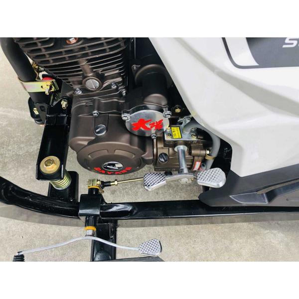 DAYANG Box Cargo Triciclo más largo de cinco ruedas con cuerpo de Lifan blanco y 800W de potencia