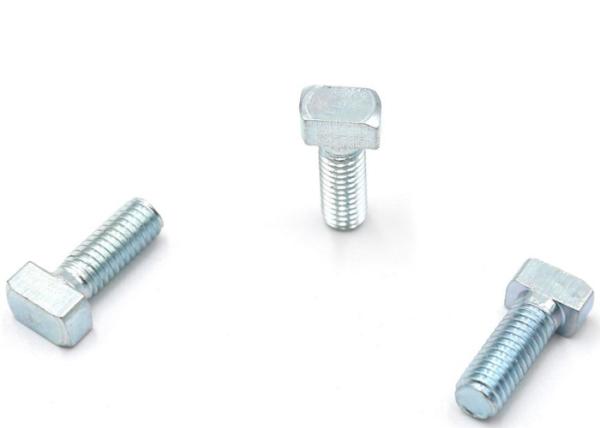 High Strength Grade Class 4.8 8.8   Carbon Steel Metal bolt Square Head Bolt  Zinc plated