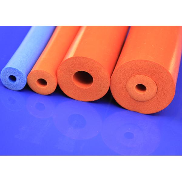 Customized High Density Foam Rubber Tubing , Household Foam Protection Tubes