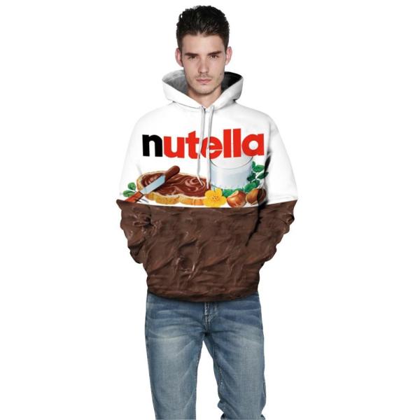 80%  polyester  Food Thin 3d Sweatshirts woman/man clothes Hoodies sweatshirts any color