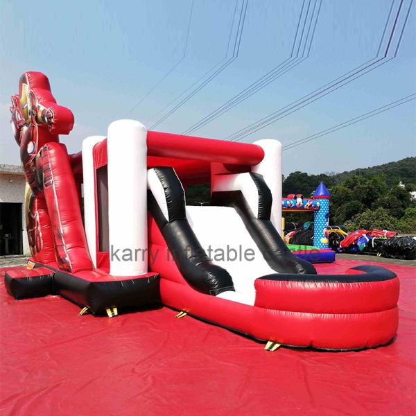 Popular Market Spider Man Inflatable Castle Jumping Combo with Customized Service