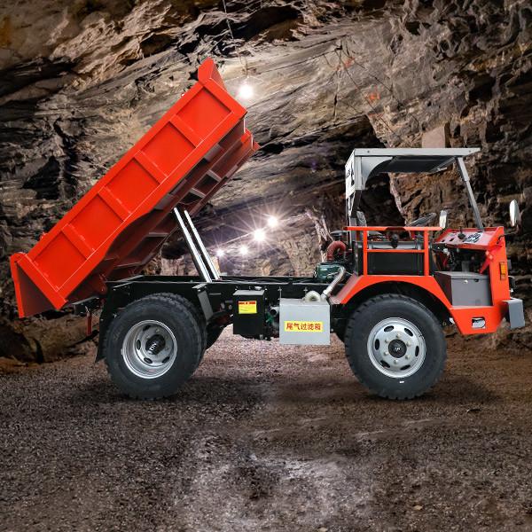 3 Ton Underground Articulated Truck Diesel Portable 4x4 Wheel